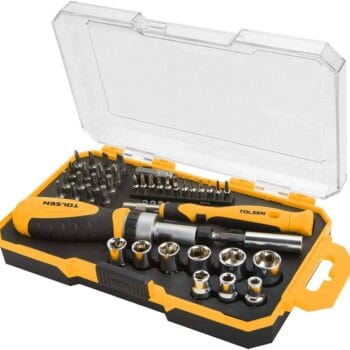 TOLSEN 42PCS BIT & SOCKET SET
