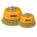 INGCO Wire cup brush Dia: 100mm, 4"