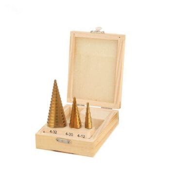 Wokin 756603 3PCS STEP DRILL BITS SET