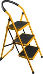 3 Step Steel Ladder 150kg - Image 3
