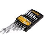 TOLSEN 7PCS FIXED HEAD COMBINATION GEAR RATCHET SPANNER SET - Image 3