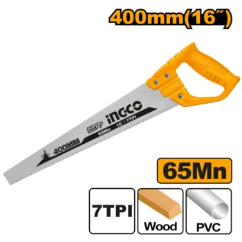 INGCO Hand saw Size: 16"(400mm)