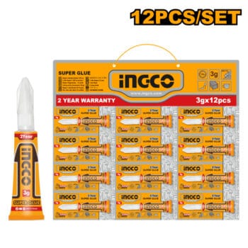 INGCO Super glue(Included 12pcs)
