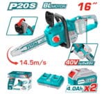 TOTAL Lithium-Ion chain saw 40V