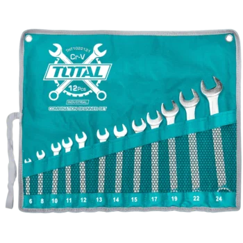 Total 12 Pcs combination spanner set