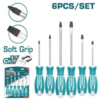 Total 6 Pcs screwdriver set