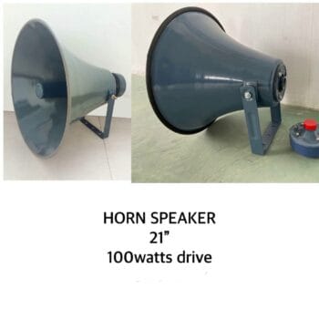 Horn Speaker  21" 100W Drive