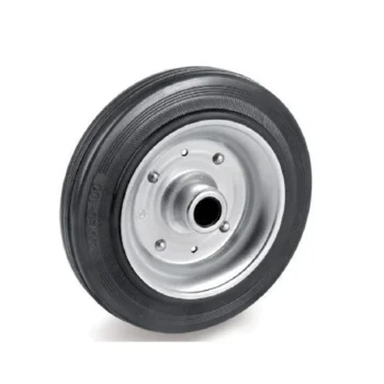 10 inch solid rubber  wheel