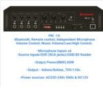 Premier  PM-14 microphone volume control