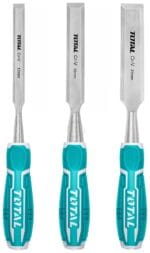 Total  THT41K0302 3 Pcs wood chisel set - Image 2