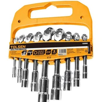 TOLSEN INDUSTRIAL 9PCS L - TYPE WRENCH SET