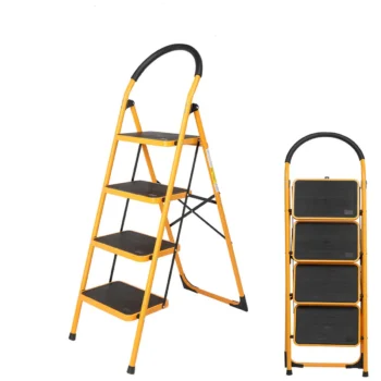 4 Step Steel Ladder  150kg