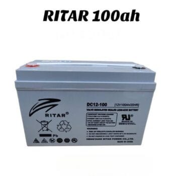 RITAR 100AH SOLAR BATTERY