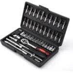 Quality Socket Wrench Set Metric Tool Kit
