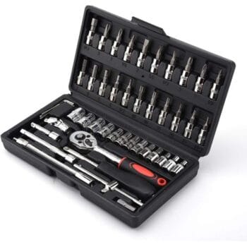 Quality Socket Wrench Set Metric Tool Kit