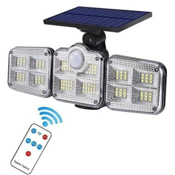 120 LEDs Solar Motion Sensor Flood Lights