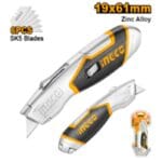 INGCO  Utility knife Blade size:61x19mm - Image 3