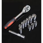 Mlg 11Pcs Ratchet Socket Spanner Set - Image 3