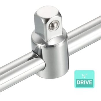 1/2 Inch Drive Sliding Wrench Breaker Bar Adjustable T-Handle