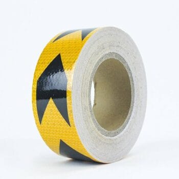 Vehicle Safety Warning Reflective Tape - Yellow