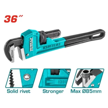 Total Pipe wrench Size:48"