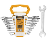 INGCO 8pcs double open end spanner set Size:6-22mm
