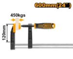 INGCO F clamp with plastic handle 450KG