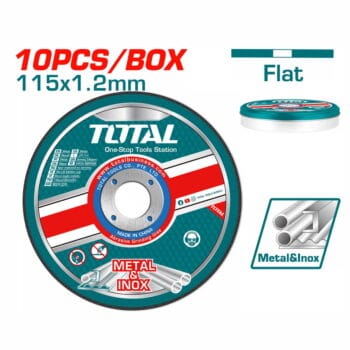 Total Abrasive metal cutting disc set 10pcs