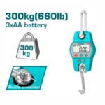 Total Crane scale Max. weight:300kg - Image 2