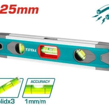 TOTAL Mini spirit level Length：225mm