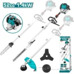 Total 4-in-1 Gasoline Hedge trimmer m-tool