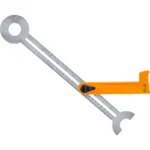 INGCO Angle square Length:300mm(11 inches)