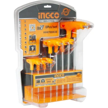 INGCO 8 Pcs T-handle torx wrench set