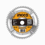INGCO TCT saw blade 185mm(7-1/4")