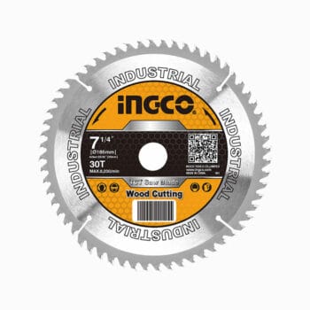 INGCO TCT saw blade 185mm(7-1/4")