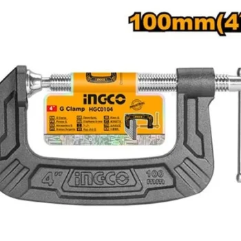 INGCO G clamp Size:4"/100mm