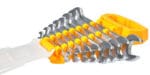 INGCO 8pcs double open end spanner set Size:6-22mm - Image 3