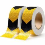 Vehicle Safety Warning Reflective Tape - Yellow - Image 3