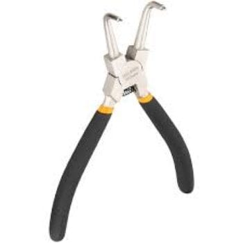 INTERNAL CIRCLIP PLIER. BENT 180MM, 7"