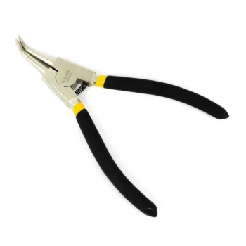 External Circlip plier bent 180mm, 7"
