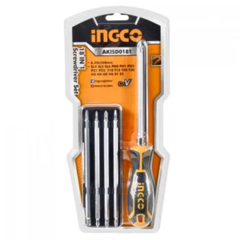 INGCO  18 In 1 screwdriver set