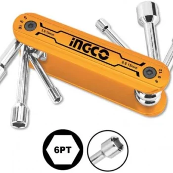 INGCO 6 Pcs folding nut driver set