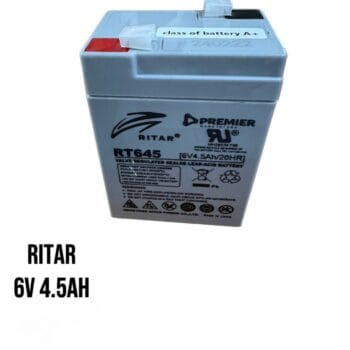 Ritar Lead-acid Solar Battery 6v  4.5Ah