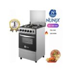 Nunix Free Standing 4 Gas  Cooker With Oven