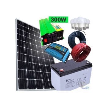 All Weathered 100 Watts Solar Africa Full kit