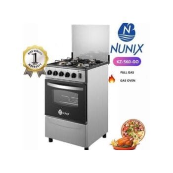 Nunix Free Standing 4 Gas  Cooker With Oven