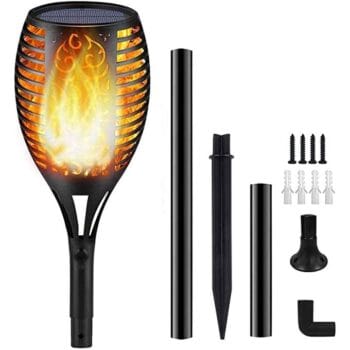 Solar Light Flicker Flames Outdoor
