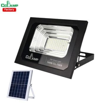 CcLamp solar security floodlight 100w