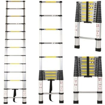 5.4M  Folding Aluminium Telescopic ladder