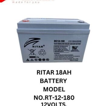 Ritar Lead-acid Solar Battery 12v  18Ah